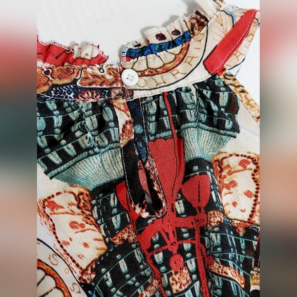 Lightweight Sleeveless Summer Dress Fun‎ Pattern Size 130 - Picture 2 of 7